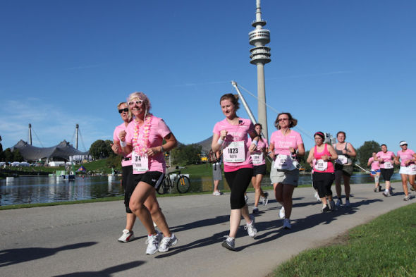 Women's Run Mnchen 2011  Die Lufe