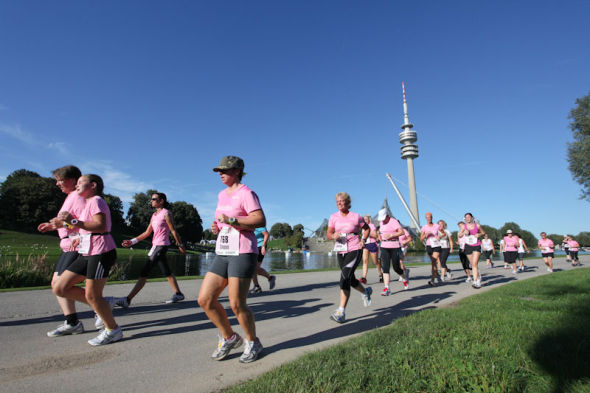 Women's Run Mnchen 2011  Die Lufe