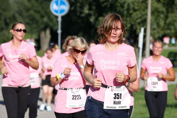 Women's Run Mnchen 2011  Die Lufe