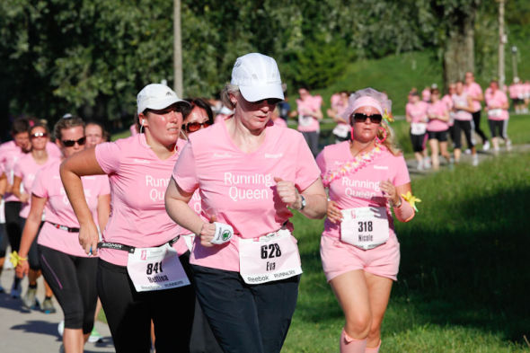 Women's Run Mnchen 2011  Die Lufe
