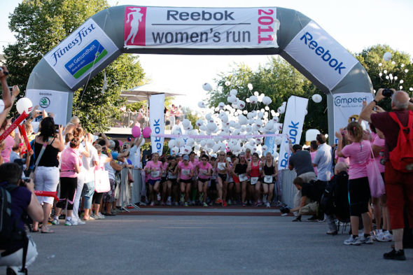 Women's Run Mnchen 2011  Die Lufe