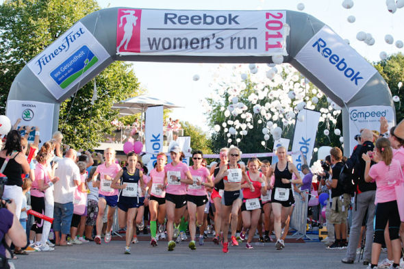 Women's Run Mnchen 2011  Die Lufe