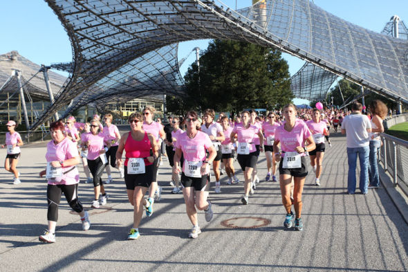 Women's Run Mnchen 2011  Die Lufe