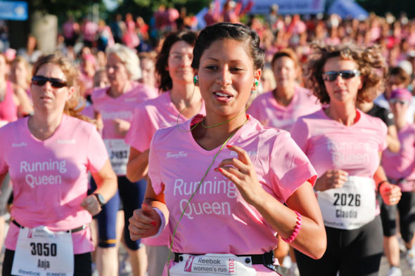 Women's Run Mnchen 2011  Die Lufe