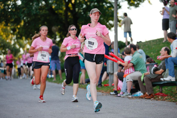 Women's Run Mnchen 2011  Die Lufe
