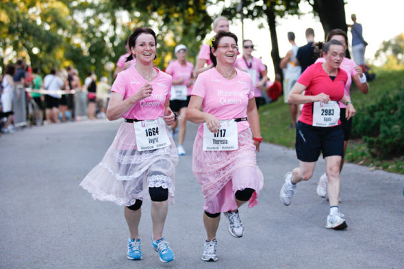 Women's Run Mnchen 2011  Die Lufe