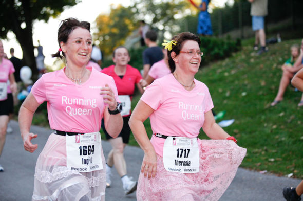 Women's Run Mnchen 2011  Die Lufe
