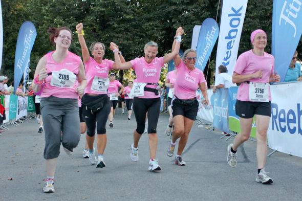 Women's Run Mnchen 2011  Die Lufe